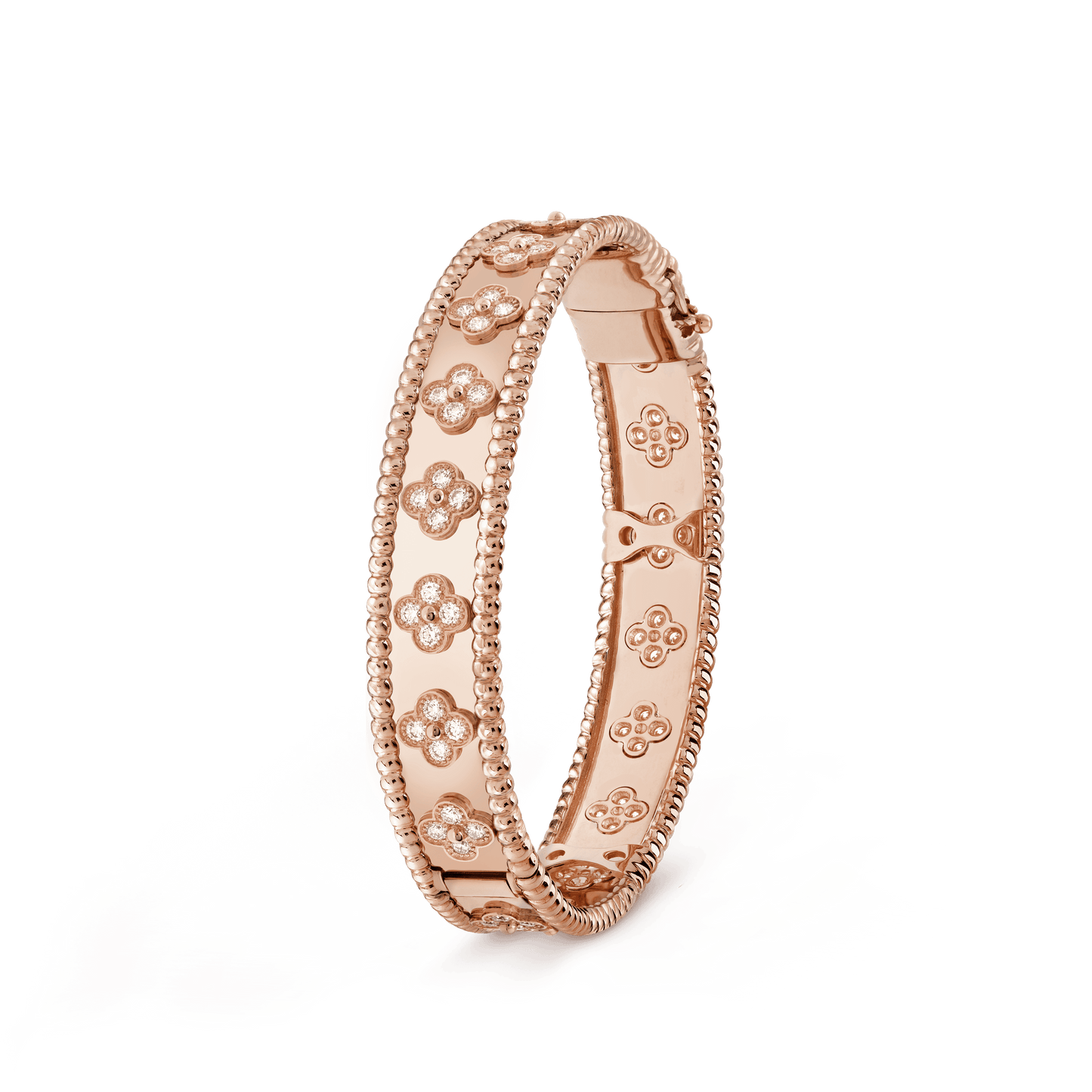 18K Perl̩e Clovers Bracelet