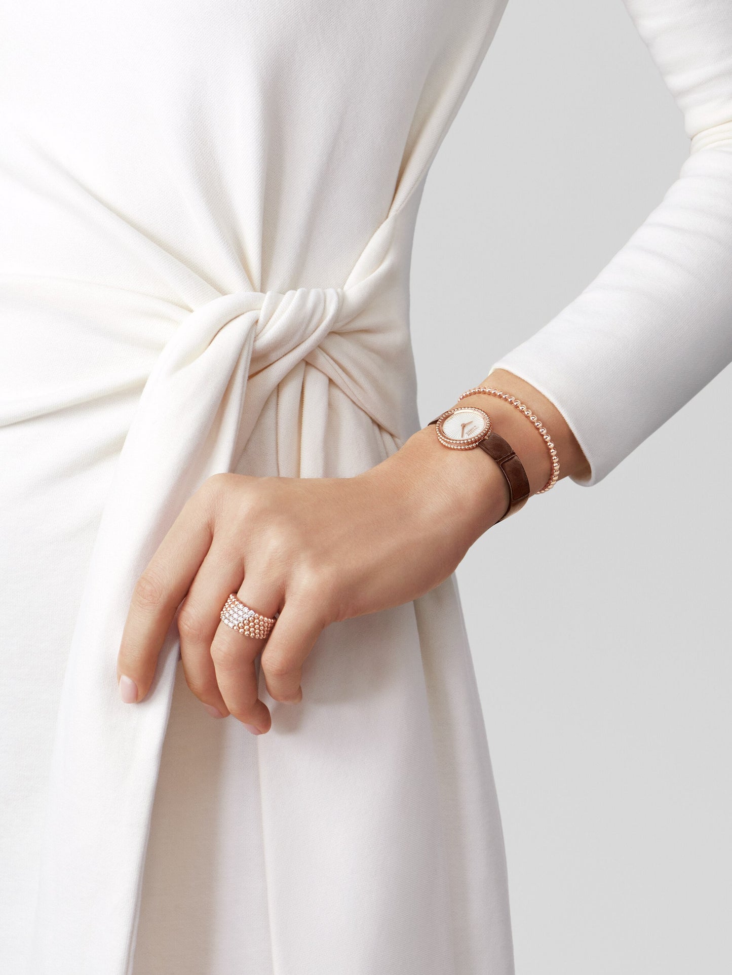 18K Perl̩e Pearls Bracelet