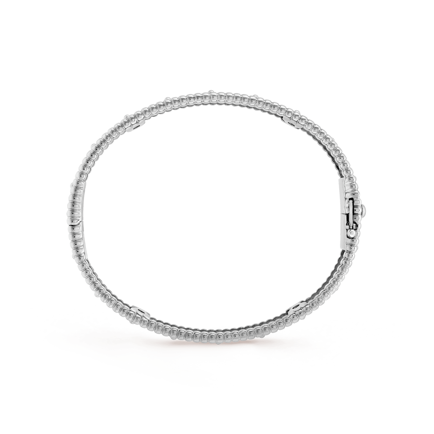 18K Perl̩e Clovers Bracelet