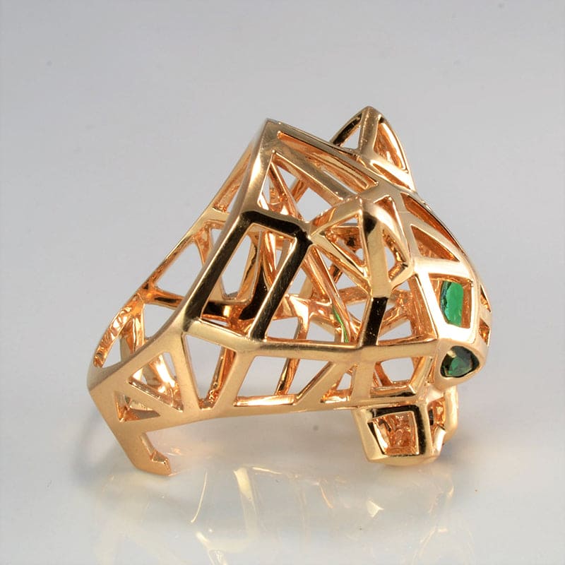 18K Panth̬re De Ring