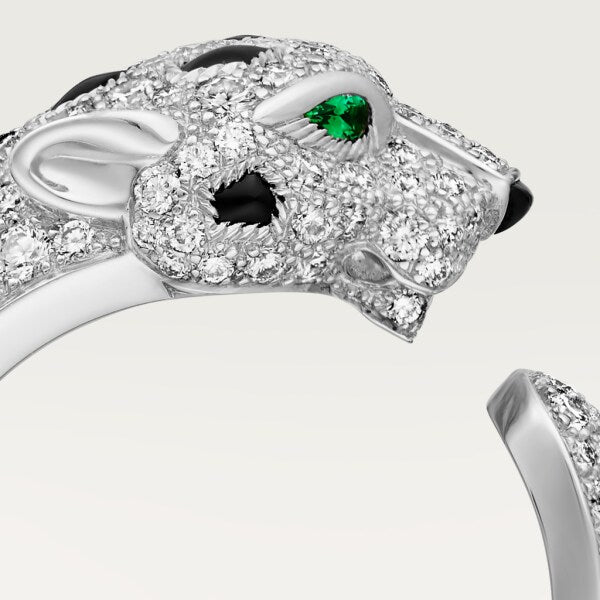 18K Panth̬re De Diamond Ring