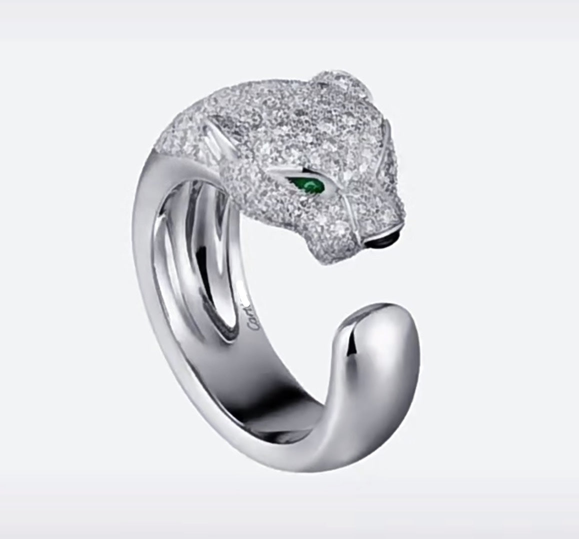 18K Panth̬re De Ring