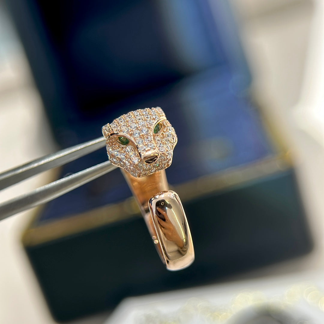 18K Panth̬re De Ring