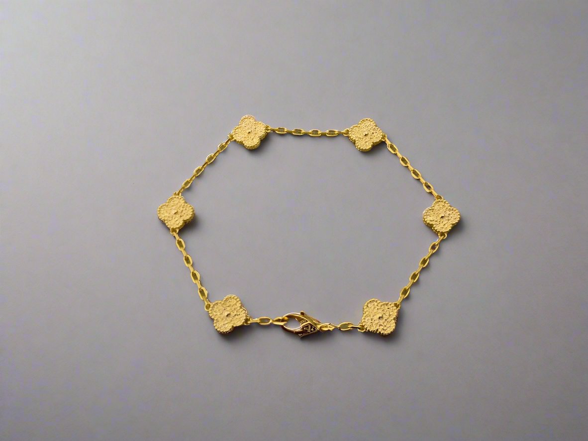 18K Sweet Alhambra Six Motifs Bracelet