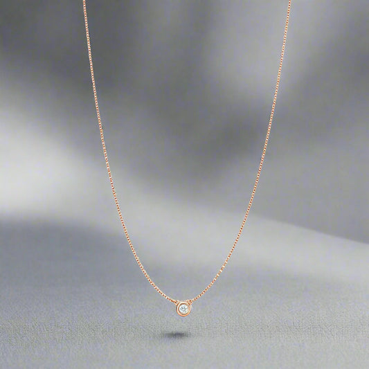 18K T Elsa Peretti Diamonds Necklace