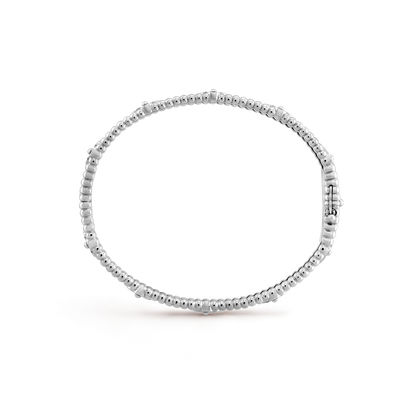 18K Perl̩e Sweet Clovers Small Bracelet