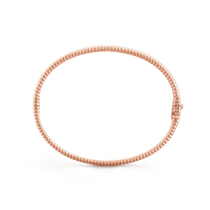 18K Perl̩e Diamonds One Row Bracelet