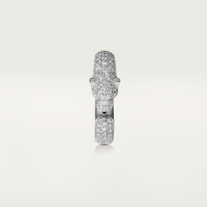 18K Panth̬re De Diamond Ring