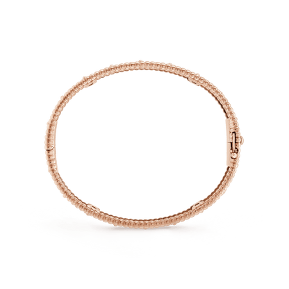 18K Perl̩e Clovers Bracelet