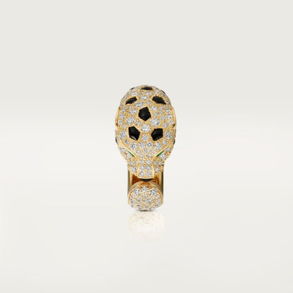 18K Panth̬re De Diamond Ring