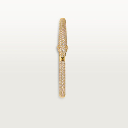18K Panth̬re De Diamonds Bracelet