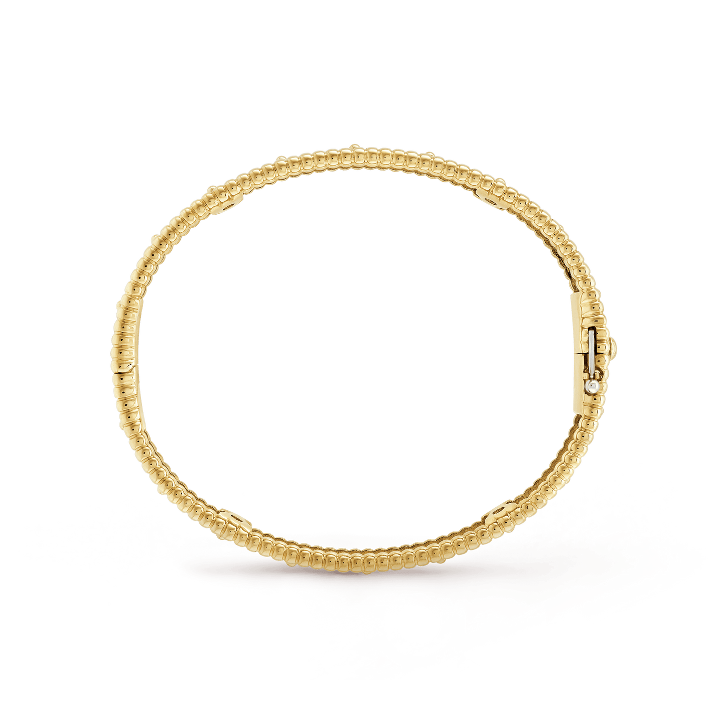 18K Perl̩e Clovers Bracelet