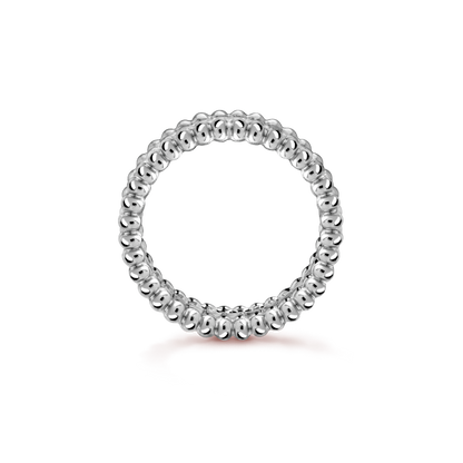 18K Perl̩e Diamonds Ring