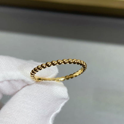 18K Perl̩e Pearls Of Gold Ring