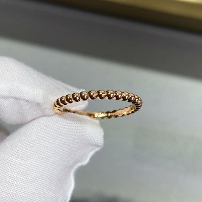 18K Perl̩e Pearls Of Gold Ring