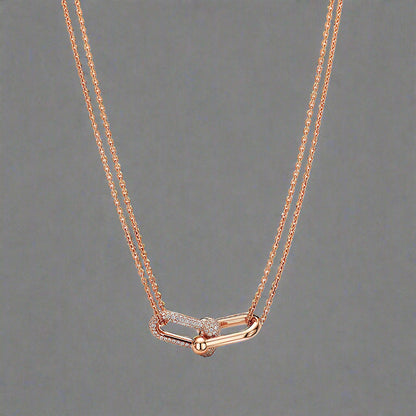 18K T HardWear Double Link Necklace