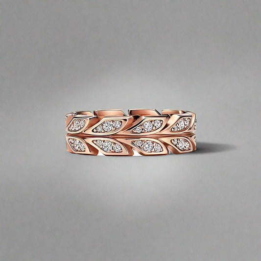 18K T Victoria Vine Ring