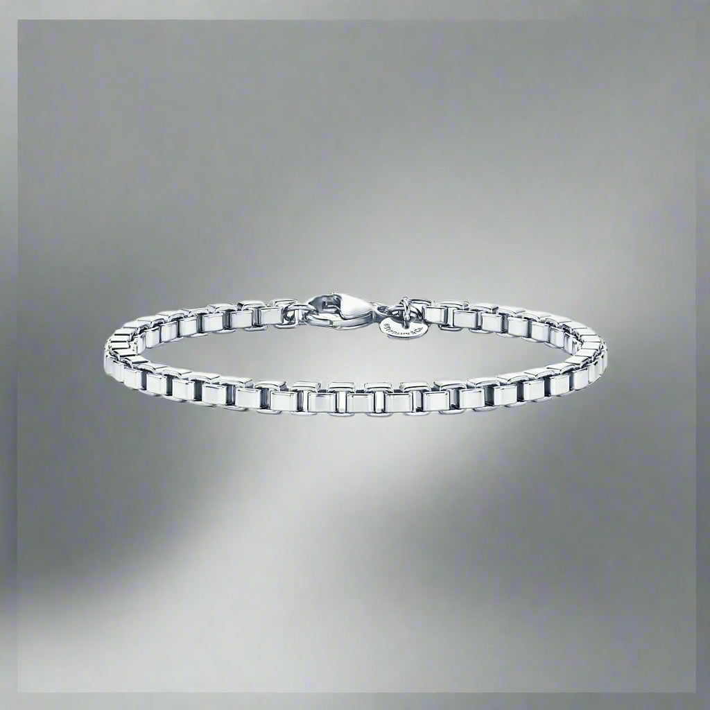 18K T Venetian Link Bracelet