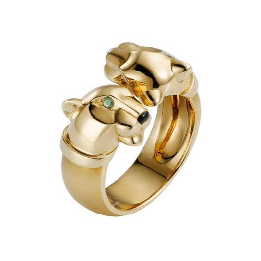 18K Panth̬re De Open Ring
