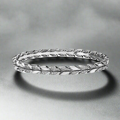18K T Victoria Vine Diamonds Bracelet