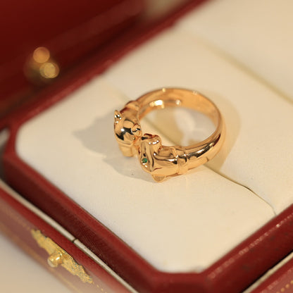 18K Panth̬re De Open Ring