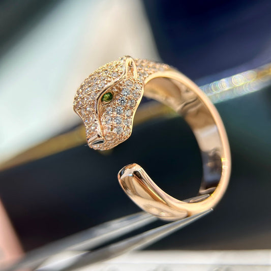 18K Panth̬re De Ring