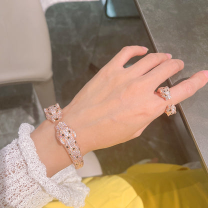 18K Panth̬re De Diamond Bracelet